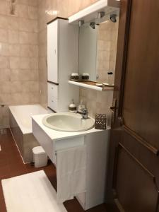 Koupelna v ubytování B&B dal Giotu