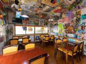 Restaurace v ubytování Tabist Business Ryokan Duck Ishinomaki Hebita