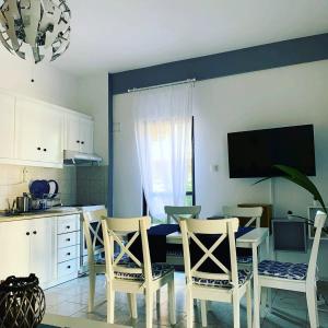 Kuchyňa alebo kuchynka v ubytovaní Lucas Lux Flogita apartment