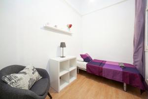Posteľ alebo postele v izbe v ubytovaní Fabrizzios Terrace Hostel