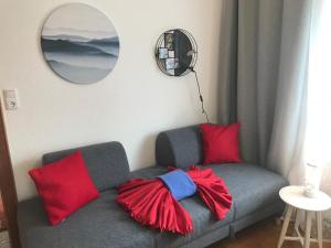 Posedenie v ubytovaní Kleine Ferienwohnung am Rande der Wildnis