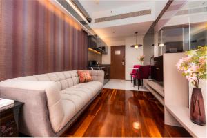 A seating area at The Mercer