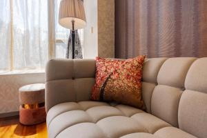 A seating area at The Mercer