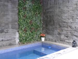 สระว่ายน้ำที่อยู่ใกล้ ๆ หรือใน Pequeño Alojamiento con Mini Piscina - NO climatizada