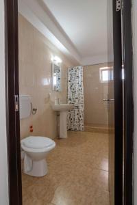 コスティネシュティにあるCasa El Grecoのバスルーム(トイレ、洗面台付)