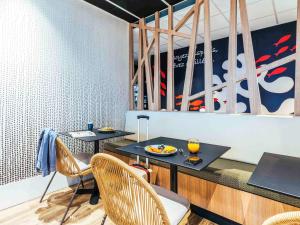 Posezení v ubytování ibis Styles Le Treport Mers Les Bains