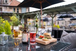 Nápoje v ubytování Rose and Crown Bath