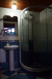 Koupelna v ubytování Guest Accommodation Etno Konak Tašana