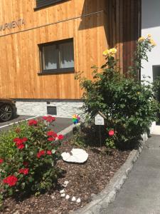 Vonkajšia záhrada v ubytovaní Murmenta Appartements