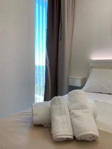 Postel nebo postele na pokoji v ubytování Anreale Rooms Agropoli