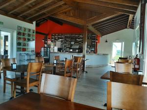 Posezení v ubytování Hosteria de Gonzar