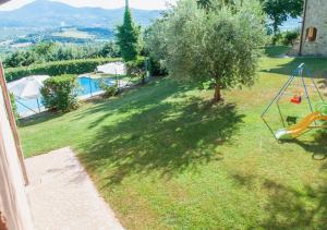 Zahrada ubytování Agriturismo Il Poggio, Casa Rosa