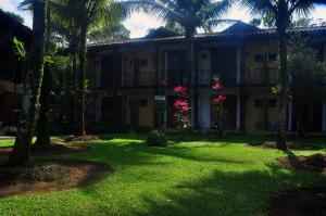 Um jardim em Pousada Baobá