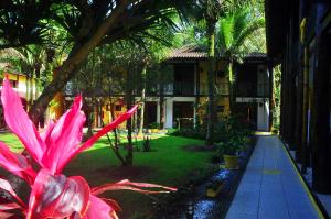 Um jardim em Pousada Baobá