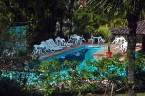 A piscina localizada em Pousada Baobá ou nos arredores