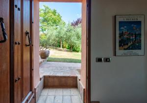 Zahrada ubytování Agriturismo Il Poggio, Casa Rosa