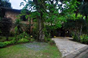 Um jardim em Pousada Baobá