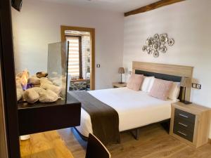 Cama o camas de una habitación en Urdaibai Etxea