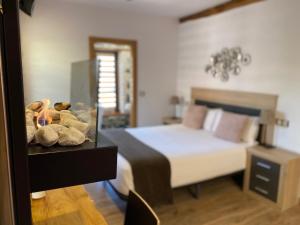 Cama o camas de una habitación en Urdaibai Etxea