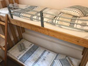 Letto o letti in una camera di Pension Crhan