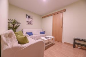 A seating area at Apartamento Centro Santiago