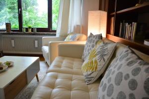 Posezení v ubytování Haus mit Garten