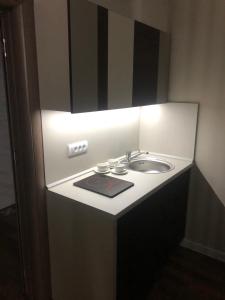Η κουζίνα ή μικρή κουζίνα στο Apartmani Jović