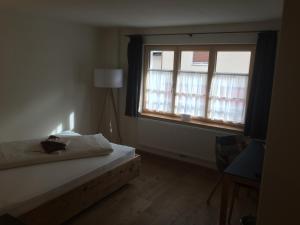 Postel nebo postele na pokoji v ubytování Zum Hirschen - hotel & gasthaus beim stöckeler