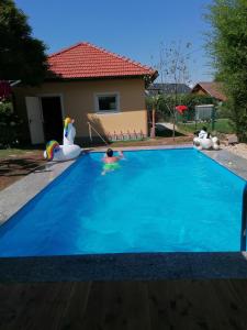 The swimming pool at or close to Apartment Heiligenkreuz