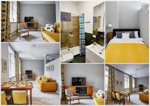 Posedenie v ubytovaní Żółty Apartament DE LUX dla 2 osób Chorzów Katowice