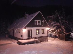 Chata Tanvaldský Špičák durante l'inverno