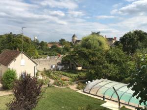 Zahrada ubytování Manoir le Bout du Pont