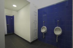 Um banheiro em Santa Maria Hostel