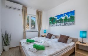 Postel nebo postele na pokoji v ubytování Hacienda Babina