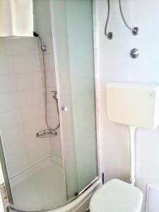Koupelna v ubytování Maja rooms