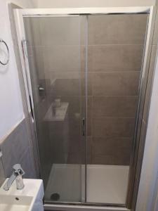 Koupelna v ubytování CAMERA e BAGNO PRIVATO a 3 minuti dalla Stazione