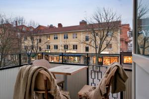 Balkón nebo terasa v ubytování Best Western Hotel Akersberga