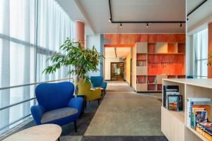 Лобби или стойка регистрации в Art Hotel Pallas by Tartuhotels