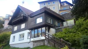 a house on the side of a hill at Superior Apartment Recktenwald in Bad Gastein