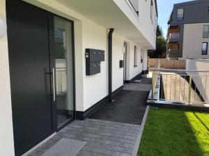 Budynek, w którym mieści się apartament