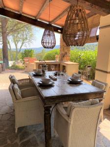 Zahrada ubytování Il Falco - Rustico-Villa mit privatem Pool in Alleinlage
