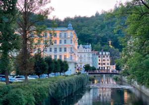 Gallery image of Retro big Apartment with two balconies and lift in Karlovy Vary