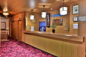 Vstupní hala nebo recepce v ubytování Takenoya Ryokan (Guest House Takenoya)