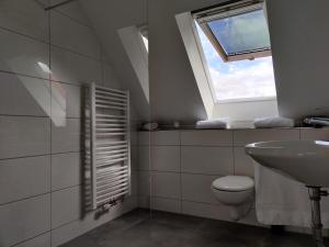 Koupelna v ubytování Ferienwohnung in der Mainleite für Zwei
