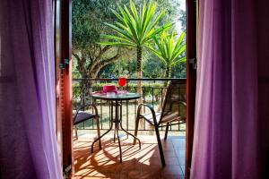 A balcony or terrace at Kalypso studio Resorts