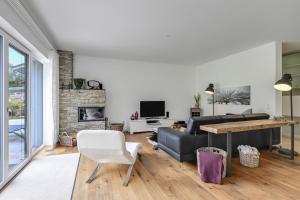 Posedenie v ubytovaní Ferienwohnung Panorama Eg