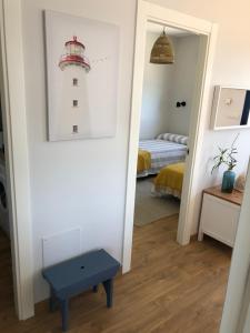 Łóżko lub łóżka w pokoju w obiekcie Villa Balbina