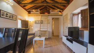 TV a/nebo společenská místnost v ubytování El oasis de la judería - Living Toledo