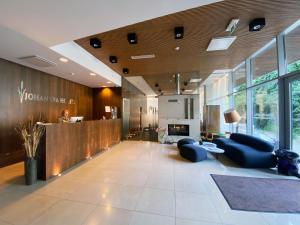 Posezení v ubytování Johan Design & SPA Hotel