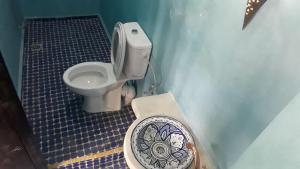 Koupelna v ubytování Riad Bab Imlil